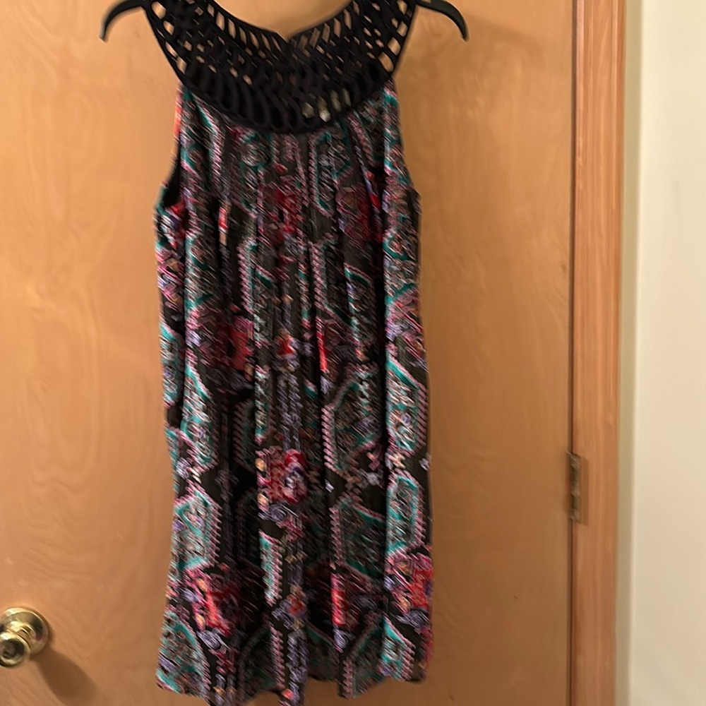 Anthropologie Moulinette Soeurs Linnea Velvet Swing Dress Size XS